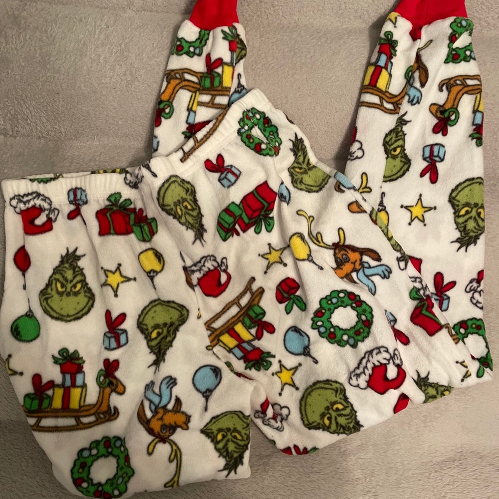 Womens grinch pj pants